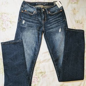 Aeropostale Low Rise Skinny Jeans